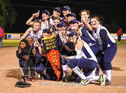 Thumbnail 1 in Redwood vs. Marin Catholic (MCAL Championship) photogallery.