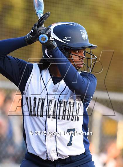 Thumbnail 2 in Redwood vs. Marin Catholic (MCAL Championship) photogallery.