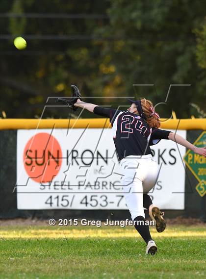 Thumbnail 2 in Redwood vs. Marin Catholic (MCAL Championship) photogallery.