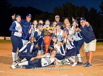 Thumbnail 3 in Redwood vs. Marin Catholic (MCAL Championship) photogallery.