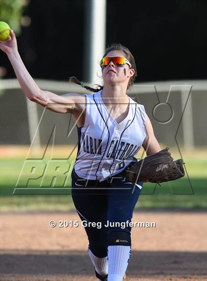 Thumbnail 1 in Redwood vs. Marin Catholic (MCAL Championship) photogallery.