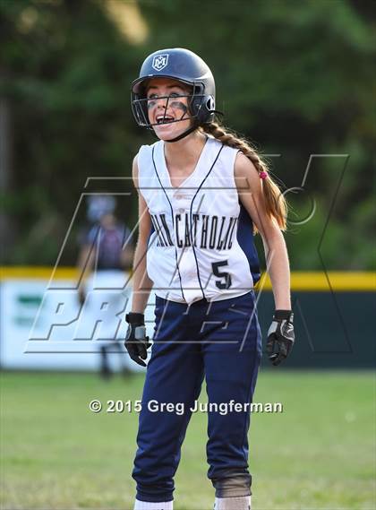 Thumbnail 3 in Redwood vs. Marin Catholic (MCAL Championship) photogallery.