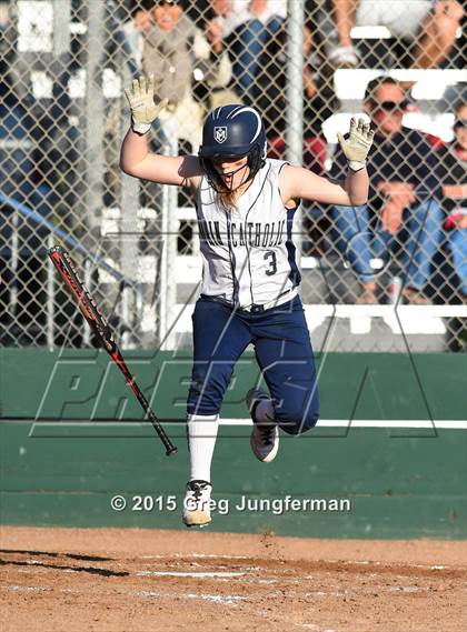 Thumbnail 1 in Redwood vs. Marin Catholic (MCAL Championship) photogallery.
