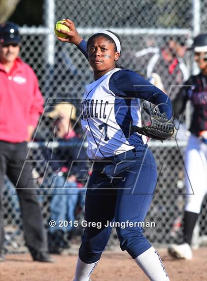 Thumbnail 1 in Redwood vs. Marin Catholic (MCAL Championship) photogallery.