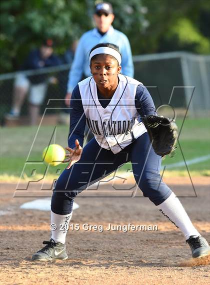 Thumbnail 2 in Redwood vs. Marin Catholic (MCAL Championship) photogallery.