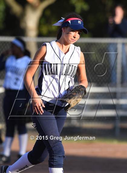 Thumbnail 1 in Redwood vs. Marin Catholic (MCAL Championship) photogallery.