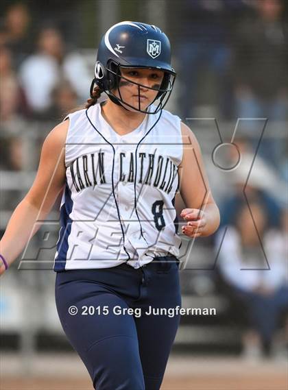 Thumbnail 1 in Redwood vs. Marin Catholic (MCAL Championship) photogallery.
