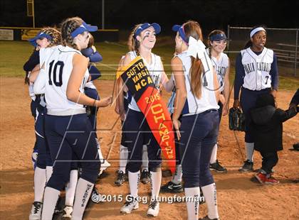Thumbnail 1 in Redwood vs. Marin Catholic (MCAL Championship) photogallery.