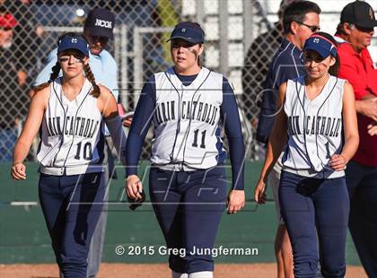 Thumbnail 1 in Redwood vs. Marin Catholic (MCAL Championship) photogallery.