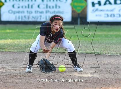 Thumbnail 2 in Redwood vs. Marin Catholic (MCAL Championship) photogallery.