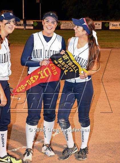 Thumbnail 2 in Redwood vs. Marin Catholic (MCAL Championship) photogallery.