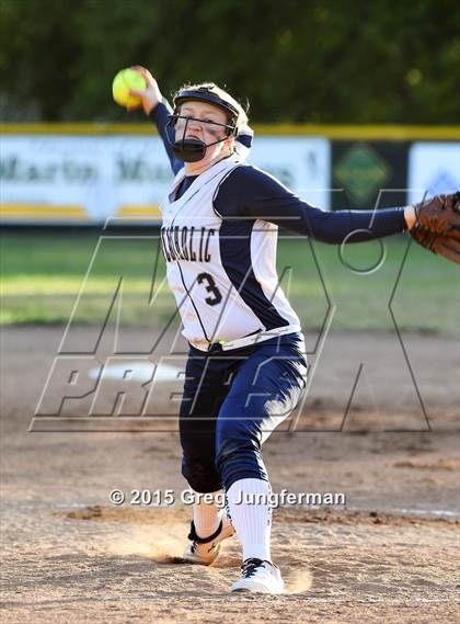 Thumbnail 3 in Redwood vs. Marin Catholic (MCAL Championship) photogallery.