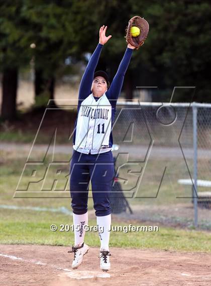 Thumbnail 3 in Redwood vs. Marin Catholic (MCAL Championship) photogallery.