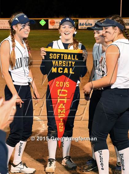 Thumbnail 1 in Redwood vs. Marin Catholic (MCAL Championship) photogallery.