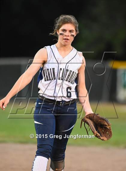 Thumbnail 2 in Redwood vs. Marin Catholic (MCAL Championship) photogallery.