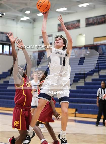 Thumbnail 2 in The King's Academy Boys Basketball (Extending the Season) photogallery.