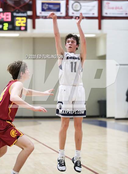 Thumbnail 1 in The King's Academy Boys Basketball (Extending the Season) photogallery.
