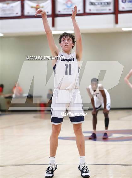 Thumbnail 1 in The King's Academy Boys Basketball (Extending the Season) photogallery.