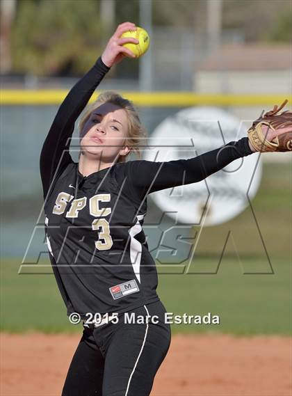 Thumbnail 1 in Clearwater Central Catholic vs St. Petersburg Catholic photogallery.