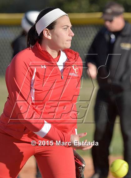 Thumbnail 3 in Clearwater Central Catholic vs St. Petersburg Catholic photogallery.