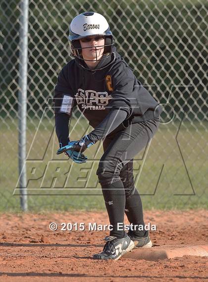 Thumbnail 1 in Clearwater Central Catholic vs St. Petersburg Catholic photogallery.