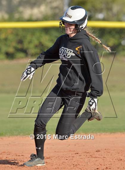 Thumbnail 3 in Clearwater Central Catholic vs St. Petersburg Catholic photogallery.