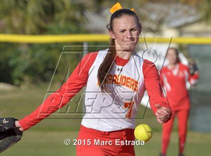 Thumbnail 2 in Clearwater Central Catholic vs St. Petersburg Catholic photogallery.