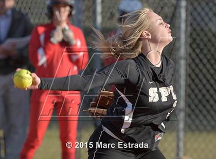 Thumbnail 1 in Clearwater Central Catholic vs St. Petersburg Catholic photogallery.