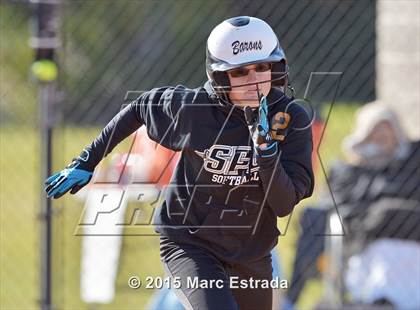 Thumbnail 1 in Clearwater Central Catholic vs St. Petersburg Catholic photogallery.