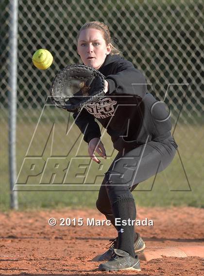 Thumbnail 1 in Clearwater Central Catholic vs St. Petersburg Catholic photogallery.