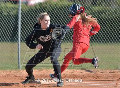 Thumbnail 1 in Clearwater Central Catholic vs St. Petersburg Catholic photogallery.