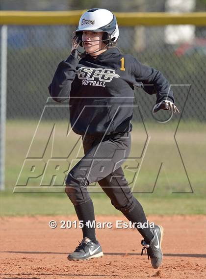 Thumbnail 3 in Clearwater Central Catholic vs St. Petersburg Catholic photogallery.