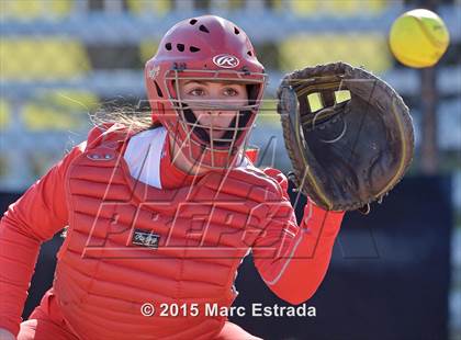 Thumbnail 2 in Clearwater Central Catholic vs St. Petersburg Catholic photogallery.