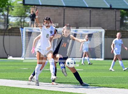 Thumbnail 1 in Cedar Park vs. Wakeland (UIL 5A Soccer Division II Final) photogallery.