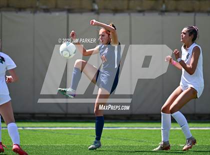 Thumbnail 2 in Cedar Park vs. Wakeland (UIL 5A Soccer Division II Final) photogallery.