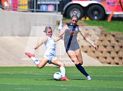 Thumbnail 2 in Cedar Park vs. Wakeland (UIL 5A Soccer Division II Final) photogallery.