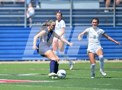 Thumbnail 1 in Cedar Park vs. Wakeland (UIL 5A Soccer Division II Final) photogallery.