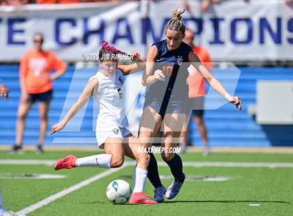 Thumbnail 1 in Cedar Park vs. Wakeland (UIL 5A Soccer Division II Final) photogallery.