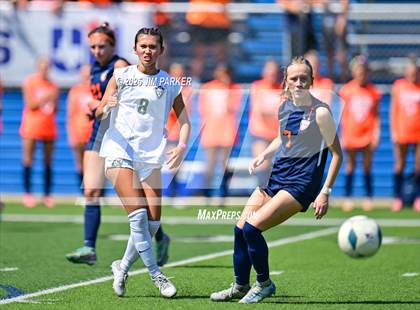 Thumbnail 3 in Cedar Park vs. Wakeland (UIL 5A Soccer Division II Final) photogallery.