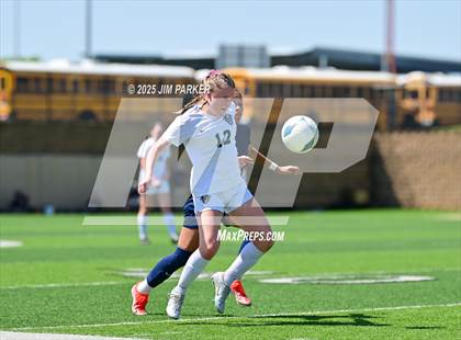 Thumbnail 2 in Cedar Park vs. Wakeland (UIL 5A Soccer Division II Final) photogallery.