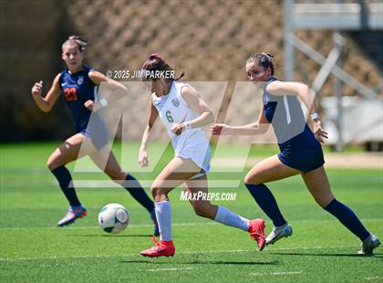 Thumbnail 1 in Cedar Park vs. Wakeland (UIL 5A Soccer Division II Final) photogallery.