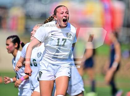 Thumbnail 2 in Cedar Park vs. Wakeland (UIL 5A Soccer Division II Final) photogallery.