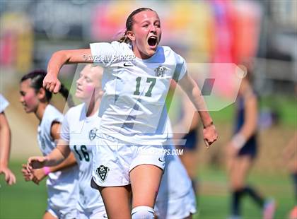 Thumbnail 1 in Cedar Park vs. Wakeland (UIL 5A Soccer Division II Final) photogallery.