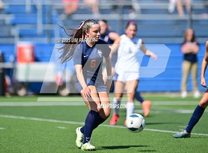 Thumbnail 2 in Cedar Park vs. Wakeland (UIL 5A Soccer Division II Final) photogallery.