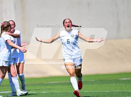Thumbnail 2 in Cedar Park vs. Wakeland (UIL 5A Soccer Division II Final) photogallery.