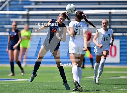Thumbnail 2 in Cedar Park vs. Wakeland (UIL 5A Soccer Division II Final) photogallery.
