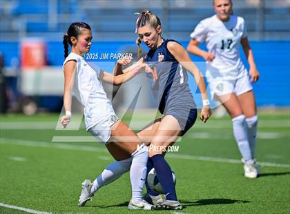 Thumbnail 3 in Cedar Park vs. Wakeland (UIL 5A Soccer Division II Final) photogallery.