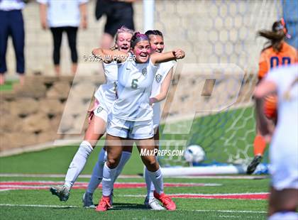 Thumbnail 1 in Cedar Park vs. Wakeland (UIL 5A Soccer Division II Final) photogallery.