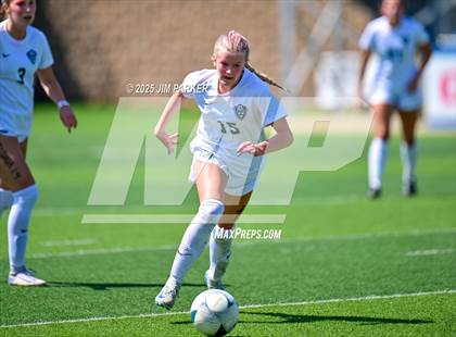 Thumbnail 2 in Cedar Park vs. Wakeland (UIL 5A Soccer Division II Final) photogallery.