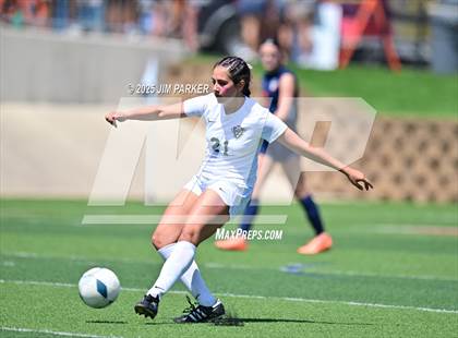 Thumbnail 3 in Cedar Park vs. Wakeland (UIL 5A Soccer Division II Final) photogallery.